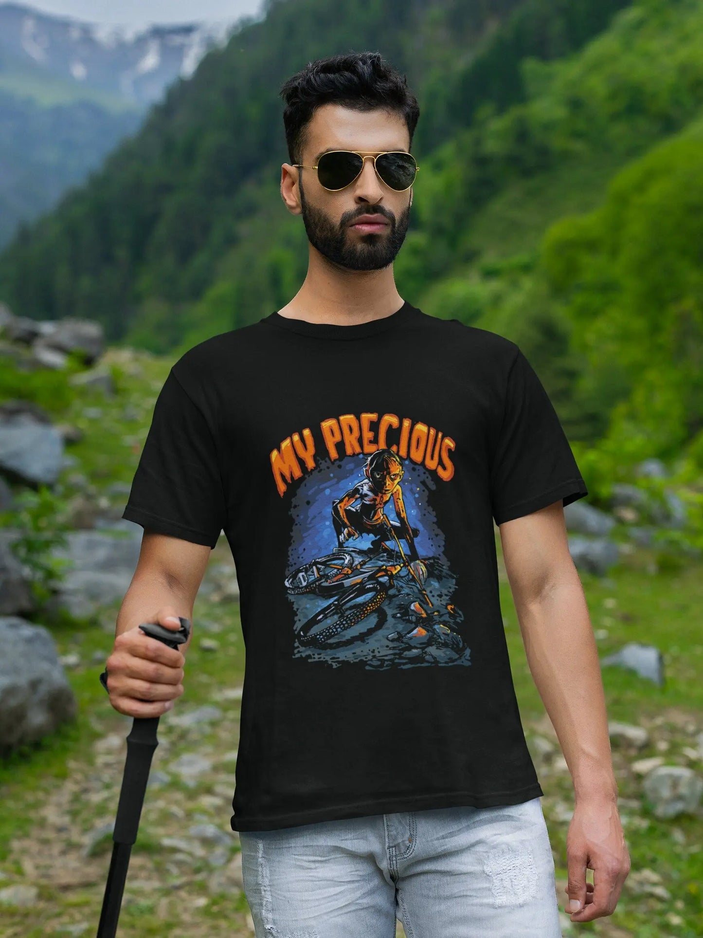 Gollum's "My Precious" - Bicycle t-shirt