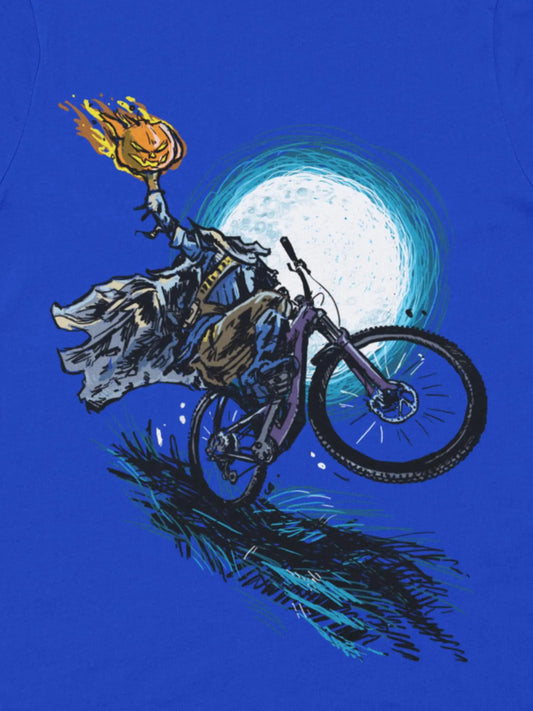 The Headless Bikeman of the Apocalypse Mountain Bike T-Shirt