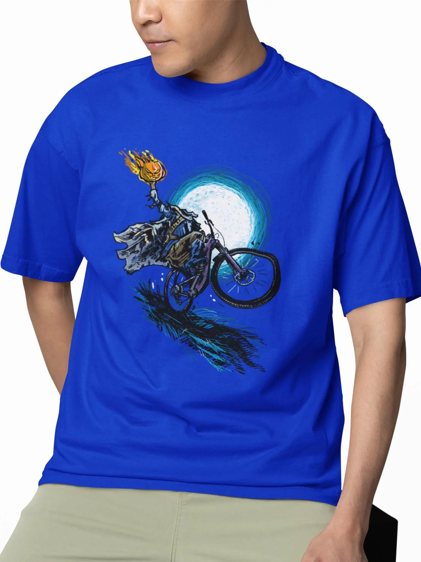 The Headless Bikeman of the Apocalypse Mountain Bike T-Shirt