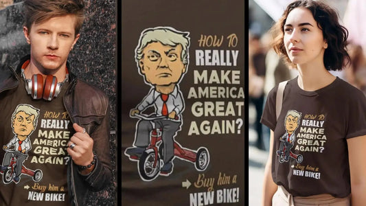 Pedaling Progressivism: Introducing Our Newest Bicycle T-Shirt