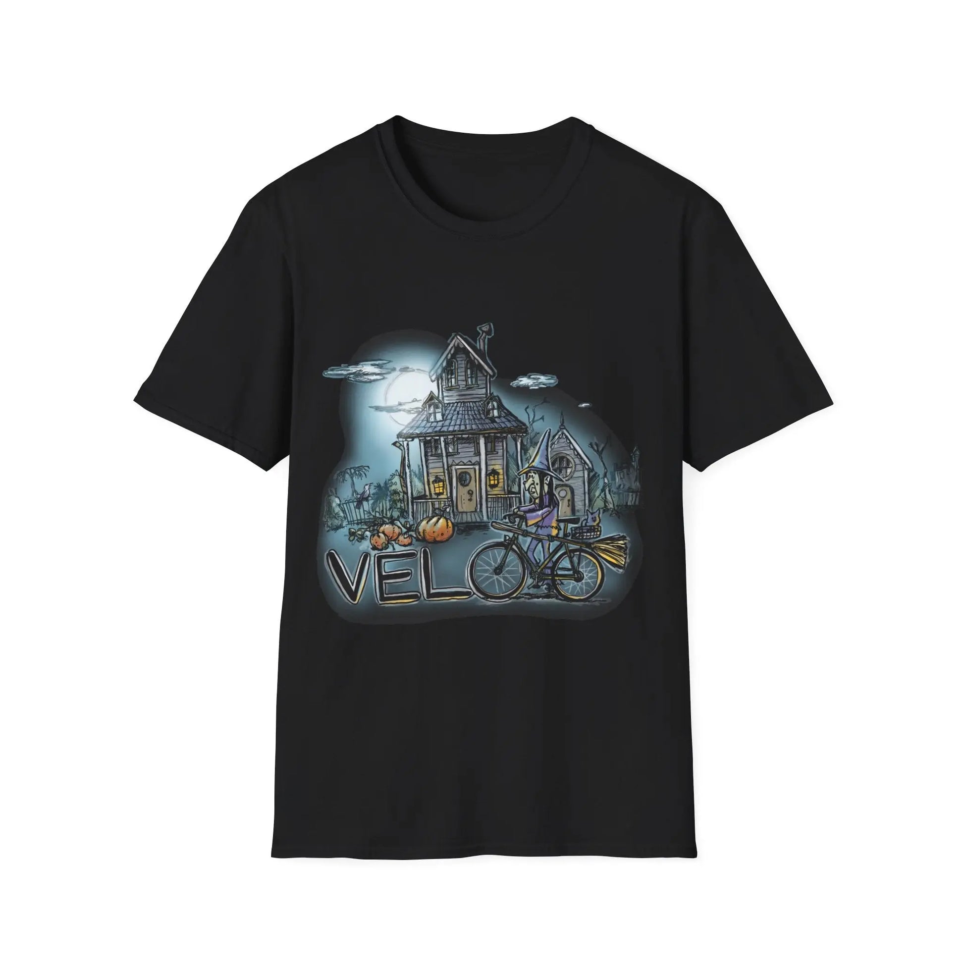 A Witch on a Bicycle - Bike T-Shirt